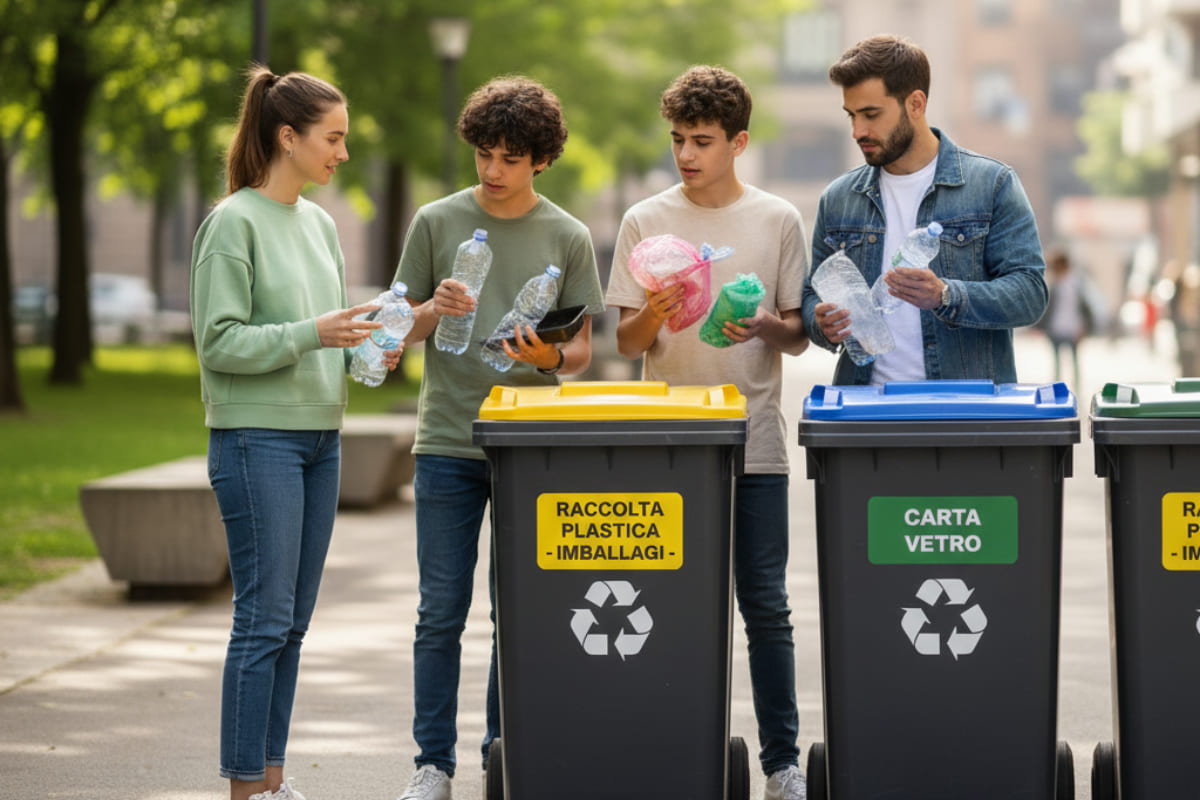 Eco-ansia: 3 giovani su 4 sono preoccupati per il Pianeta, ma in troppi ignorano ancora le regole base del riciclo