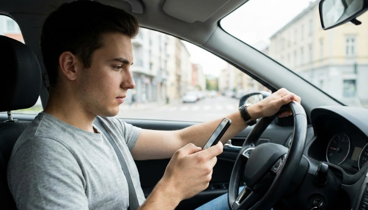 Quasi un giovane su due guida (ancora) usando lo smartphone. Ma con l’educazione stradale i comportamenti a rischio si riducono